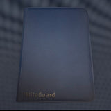 ELITEGUARD 9-Pocket Premium Zip Binder | Navy Blue (holds 360 cards)