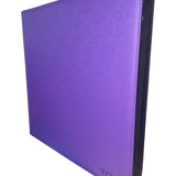TCUK 12-Pocket Top Loader Folder | PURPLE | Holds 384 cards