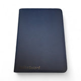 ELITEGUARD 9-Pocket Premium Zip Binder | Navy Blue (holds 360 cards)