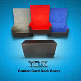 TCUK Premium Graded Card Deck Boxes | Holds 40 PSA or ACE Graded Slabs